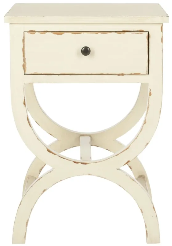 Table d'appoint en peuplier blanc