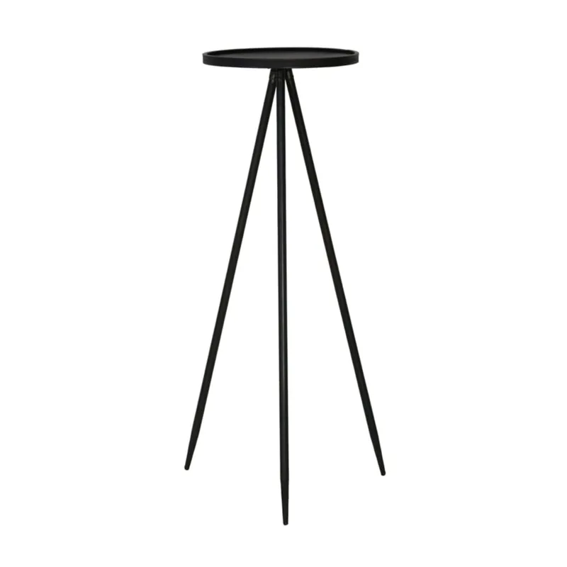 Pilier gris métal ø35cm