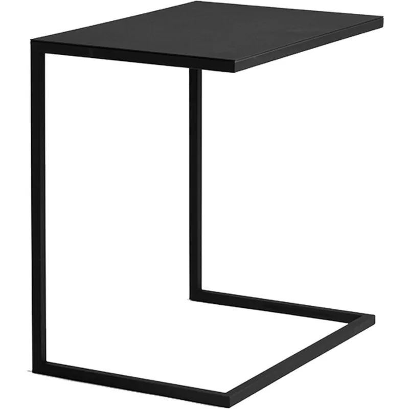 Table d'appoint rectangulaire en métal Lupe