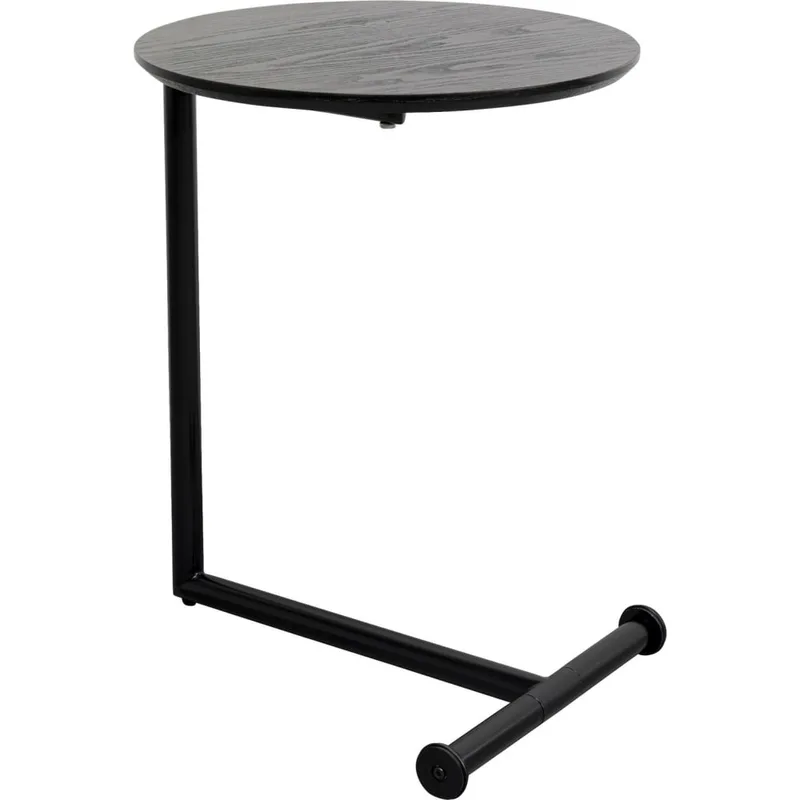 Table d'appoint déportée noire