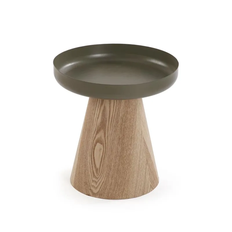 Table d'appoint en fer vert