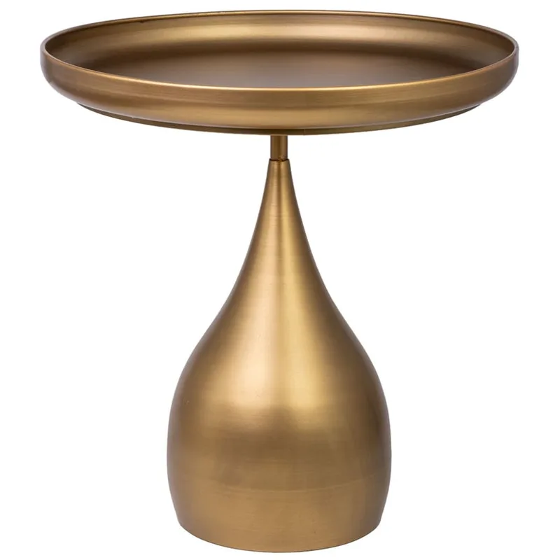 Table d'appoint en métal 51x51x53,5h cm