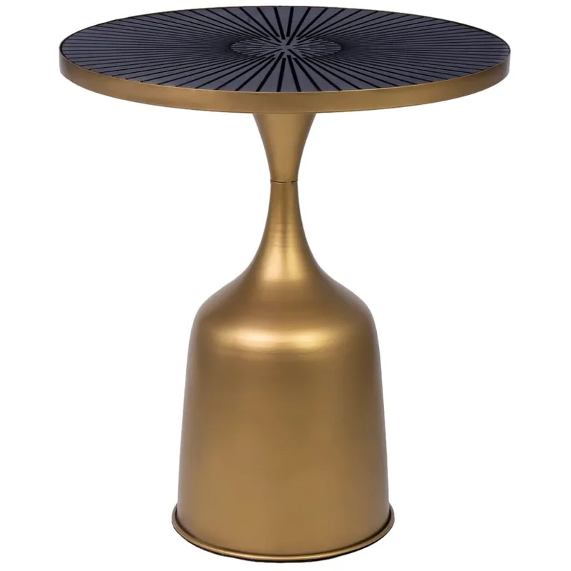 Table d'appoint en métal 40x40x46h cm
