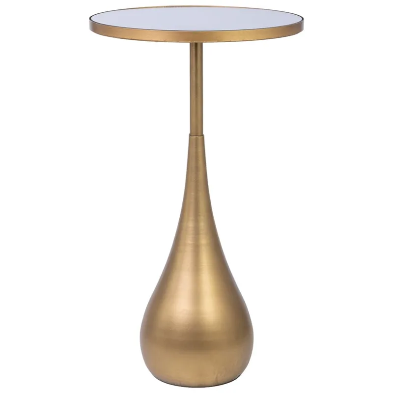 Table d'appoint en métal 35x35x61,5h cm