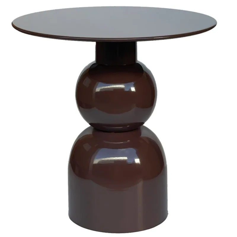 WESS-Table basse d'appoint acier laqué Purple