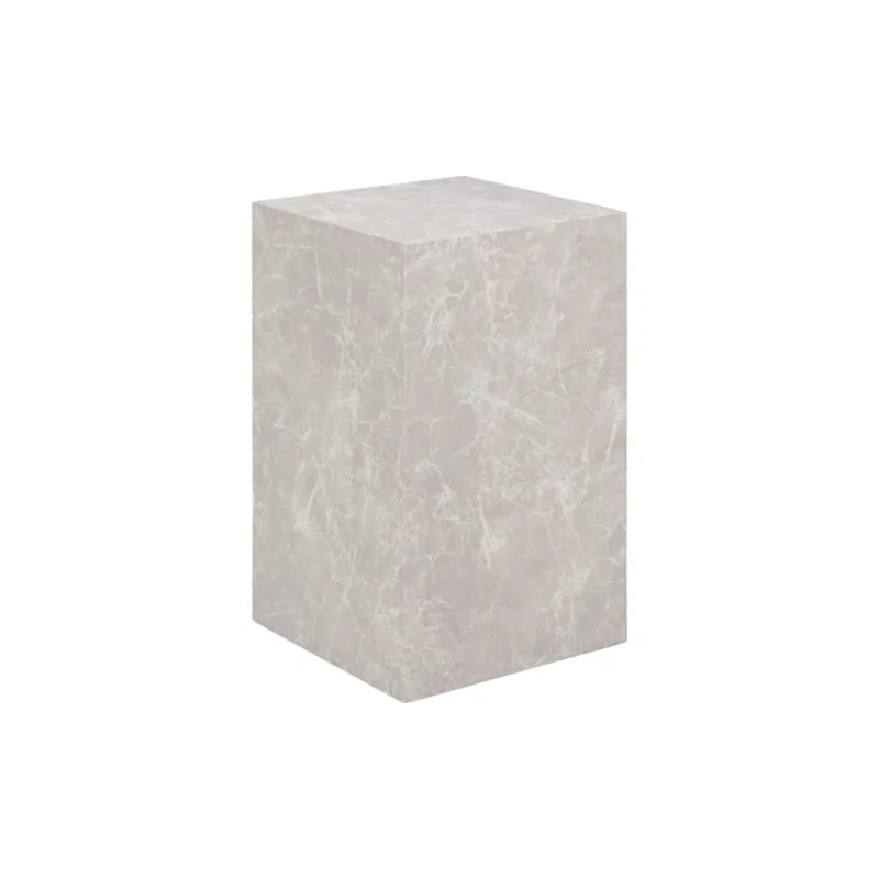 VAST-Table basse décor marbre beige 30x30 cm