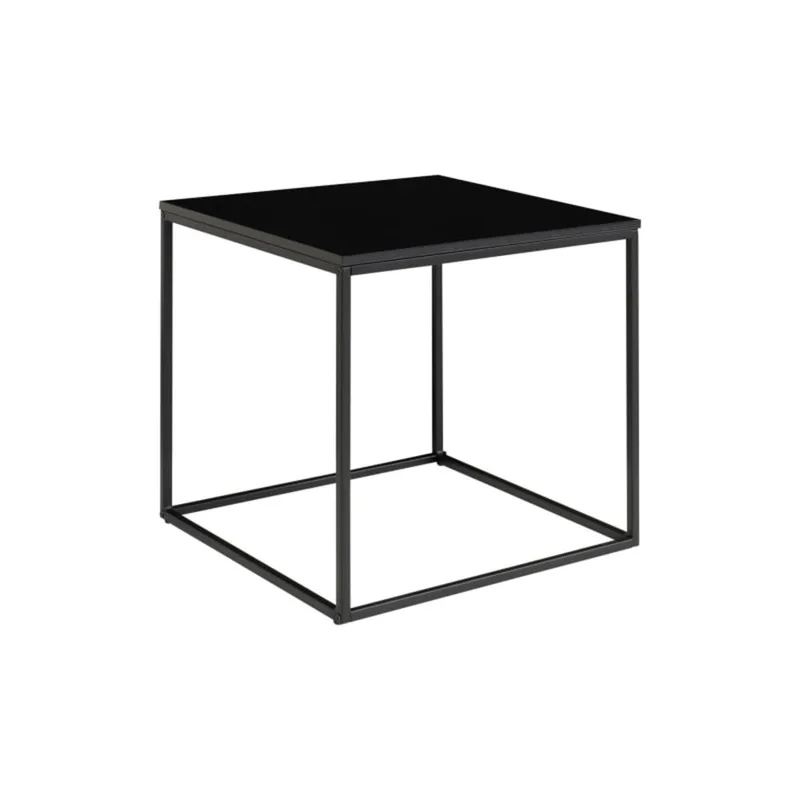 CHIC-Table d'appoint noire 45x45 cm