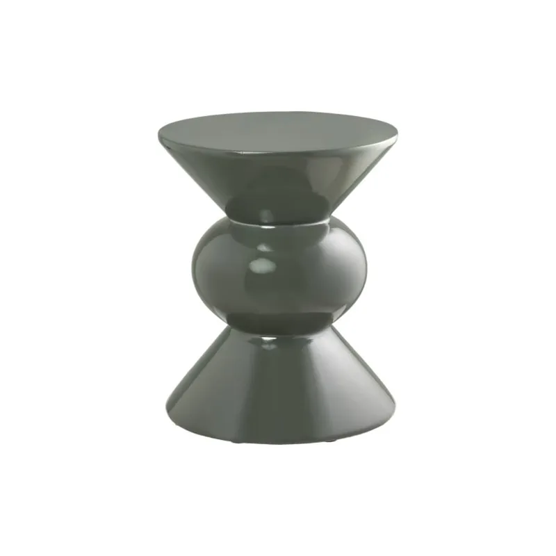 SAND-Table d'appoint en fibre de verre vert ø34 cm