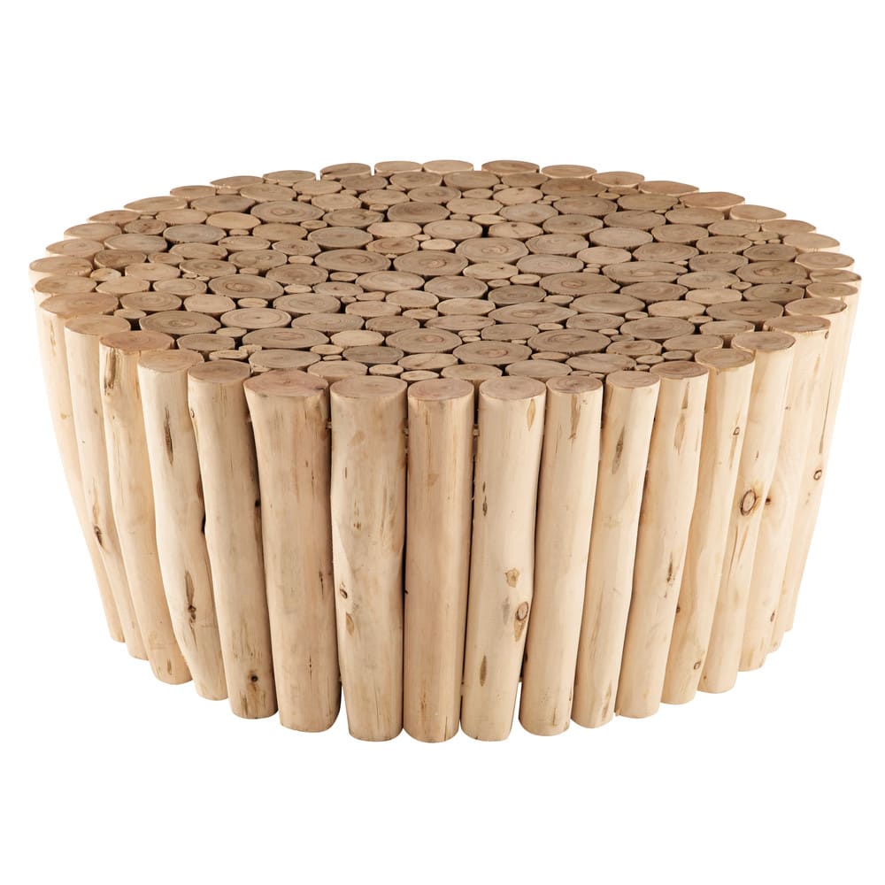 Maisons du Monde, bout de canapé en bois, photo du marchand