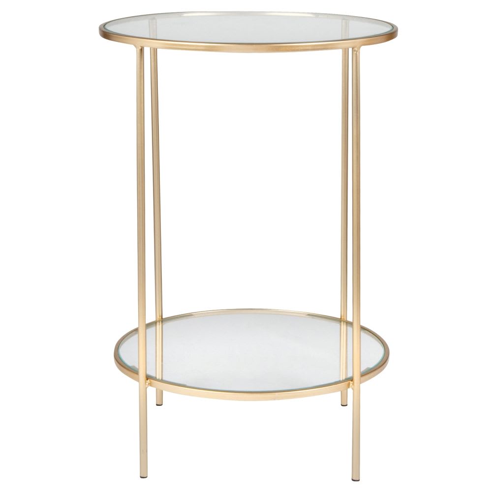 Maisons du Monde, bout de canapé en verre, photo du marchand