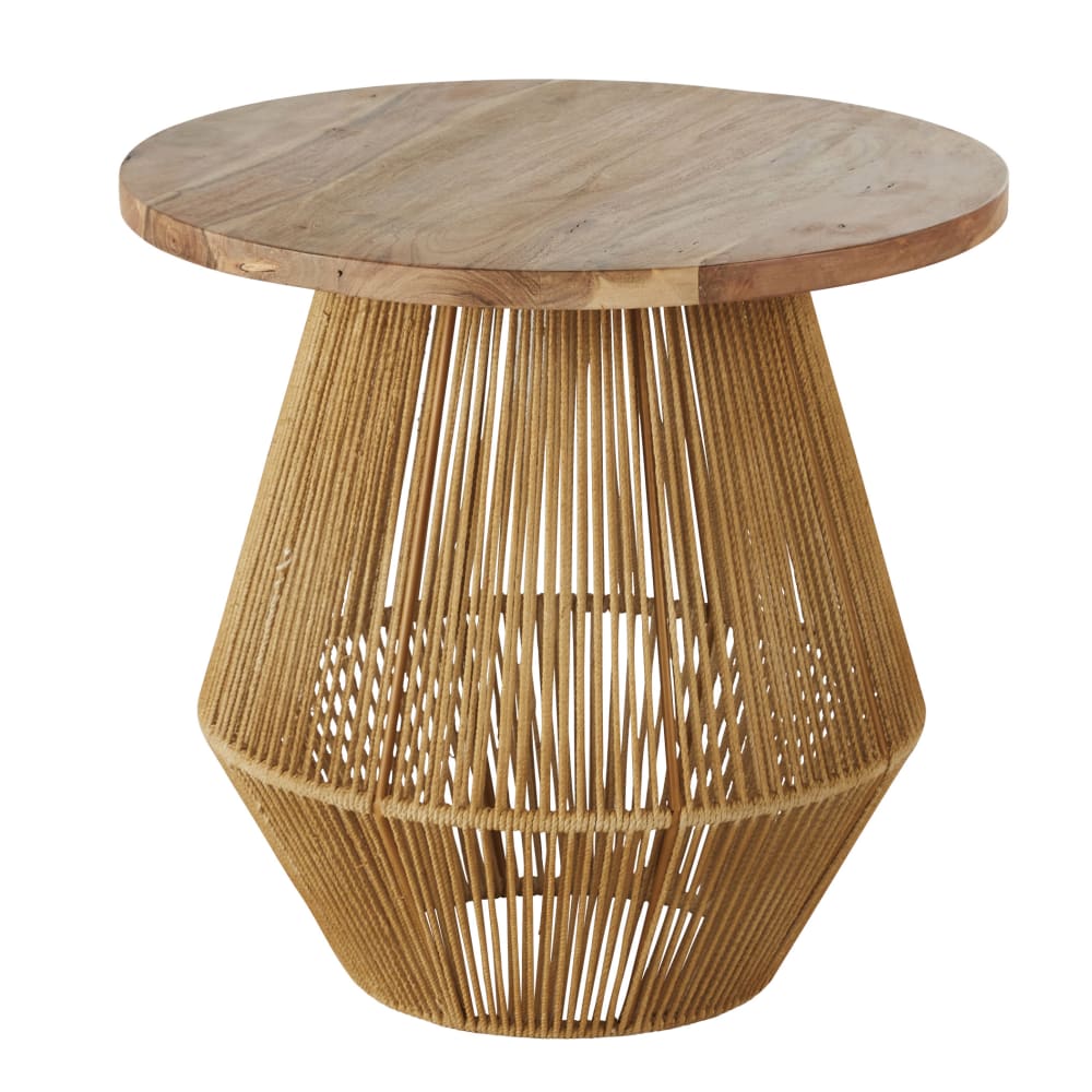 Maisons du Monde, bout de canapé en bois, photo du marchand