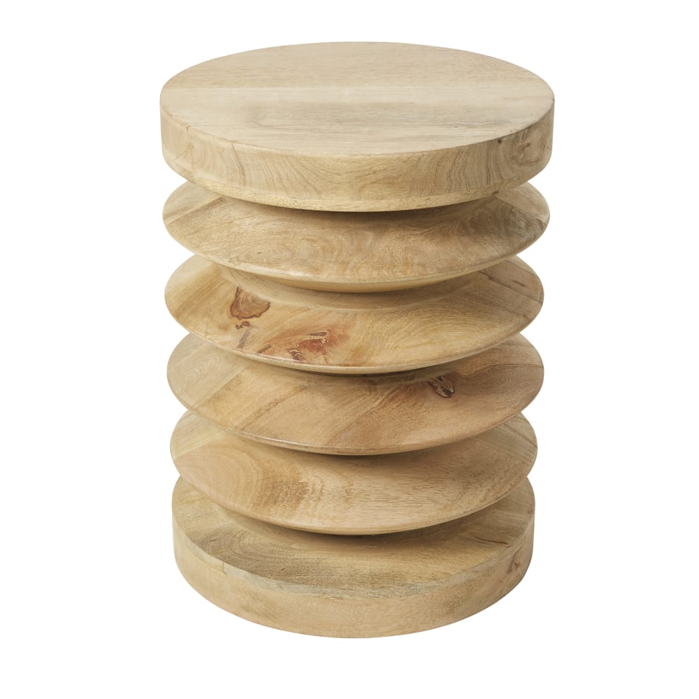 Maisons du Monde, bout de canapé en bois massif, photo du marchand