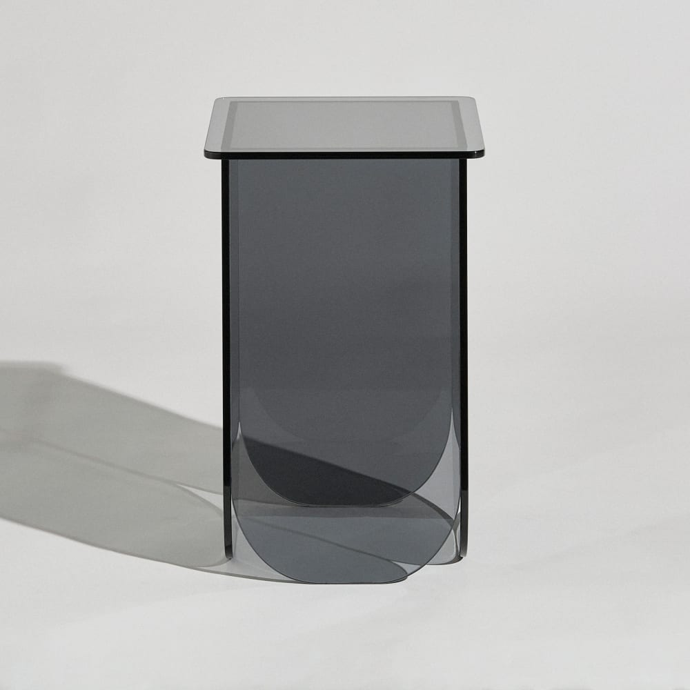 Maisons du Monde, bout de canapé en verre, photo du marchand