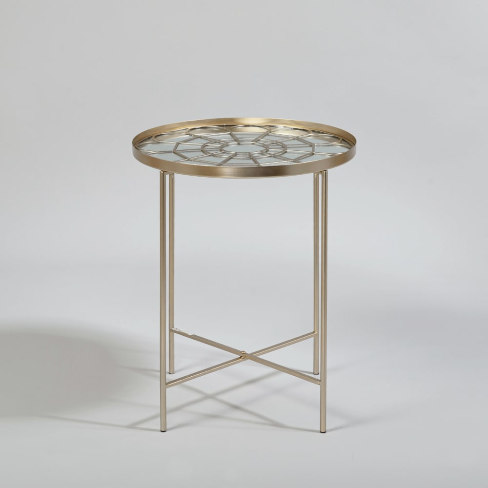 Maisons du Monde, bout de canapé en verre, photo du marchand