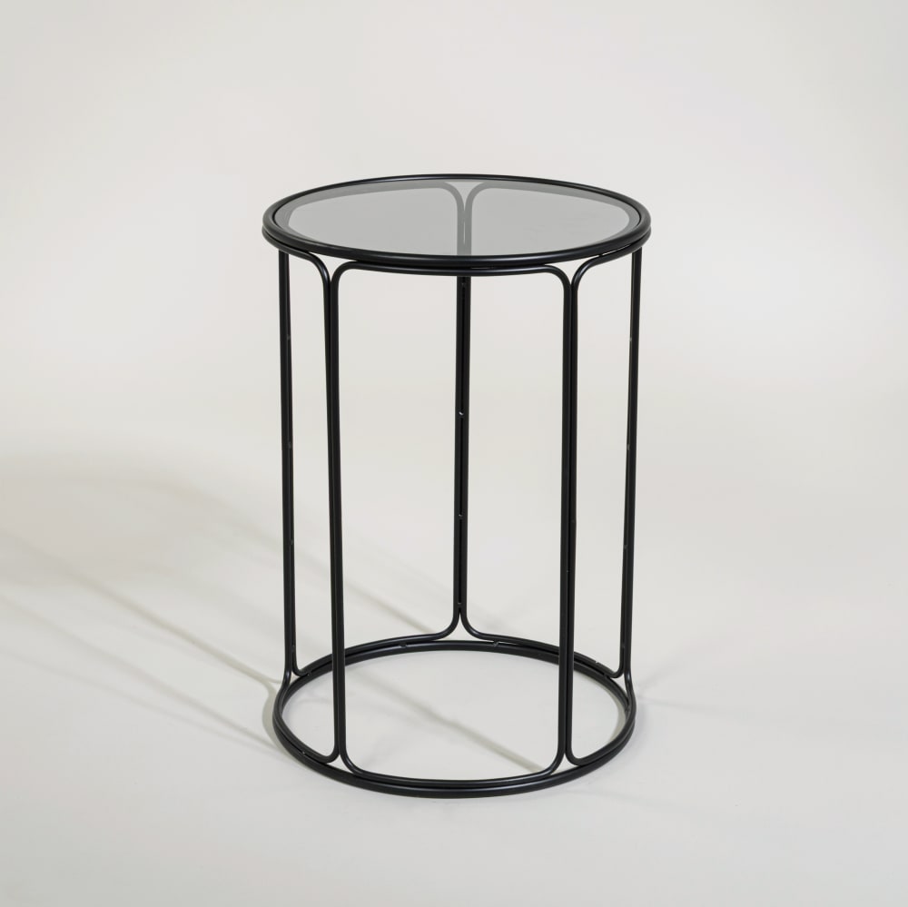 Maisons du Monde, bout de canapé en verre, photo du marchand
