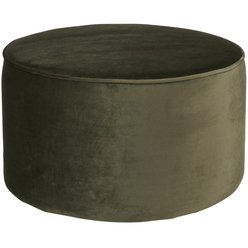 Woood, pouf en tissu ou velours, photo du marchand