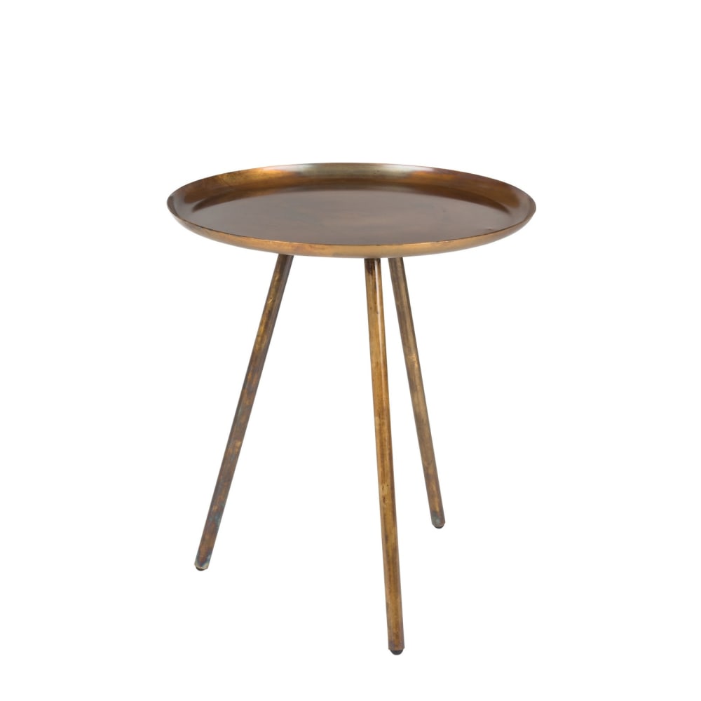 Table d’appoint en métal, photo du marchand