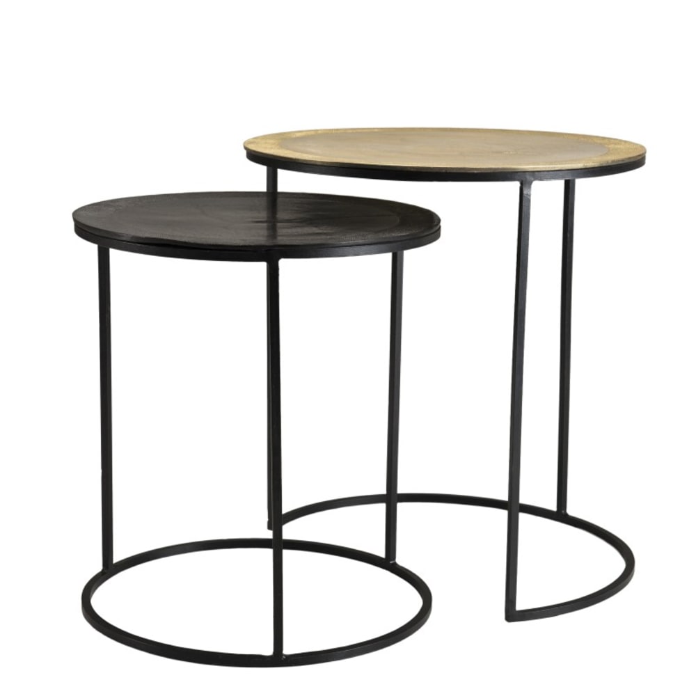 Macabane, table d’appoint en métal, photo du marchand