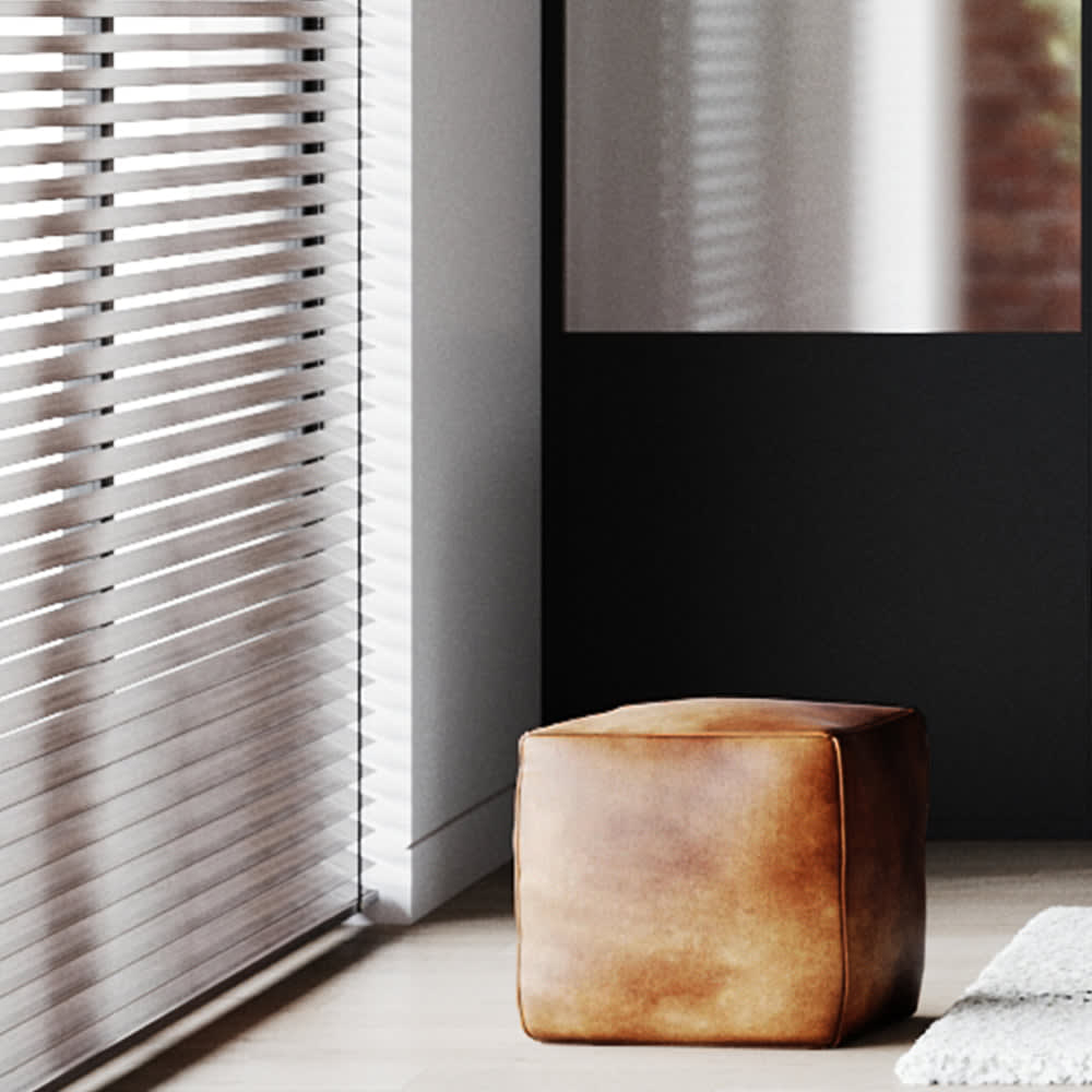 Maison Pavane, pouf en tissu ou velours, photo du marchand