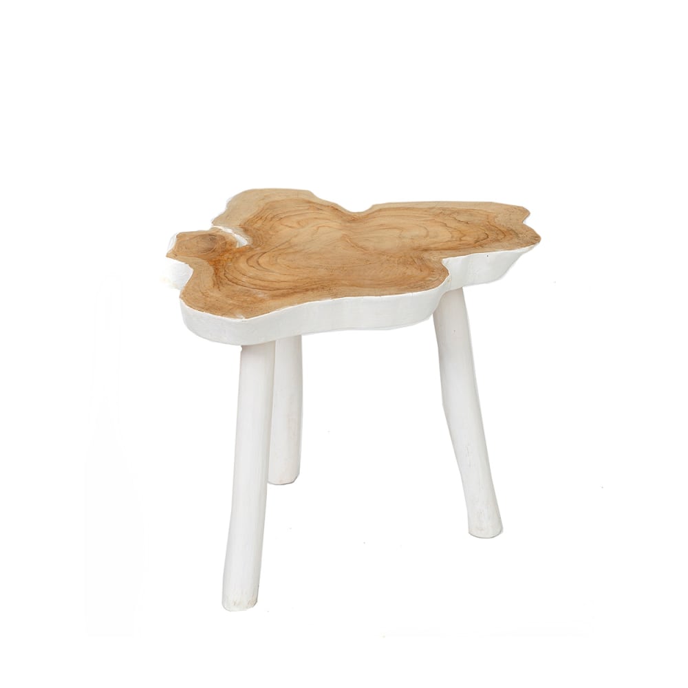 Bazar Bizar, table d’appoint en bois massif, photo du marchand