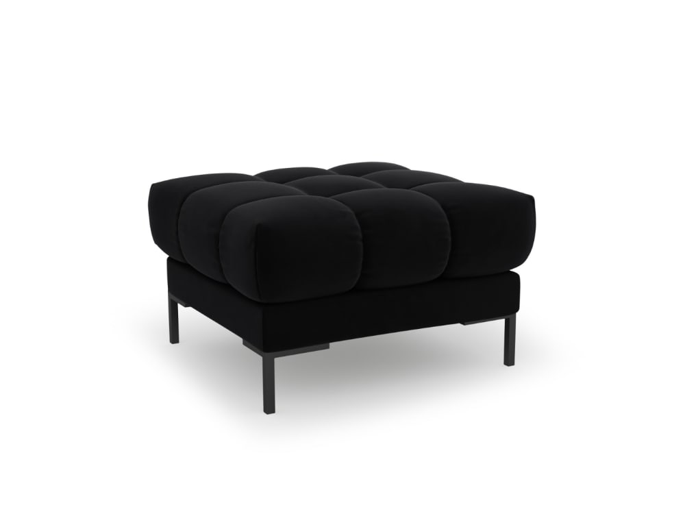 Micadoni Home, pouf en tissu ou velours, photo du marchand