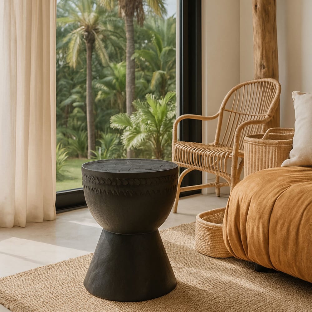 Now’s Home, table d’appoint en bois, photo du marchand