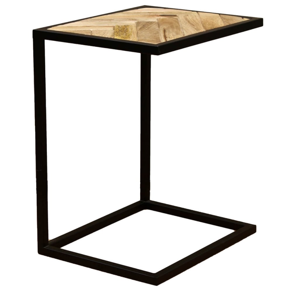 Altobuy, table d’appoint en bois massif, photo du marchand