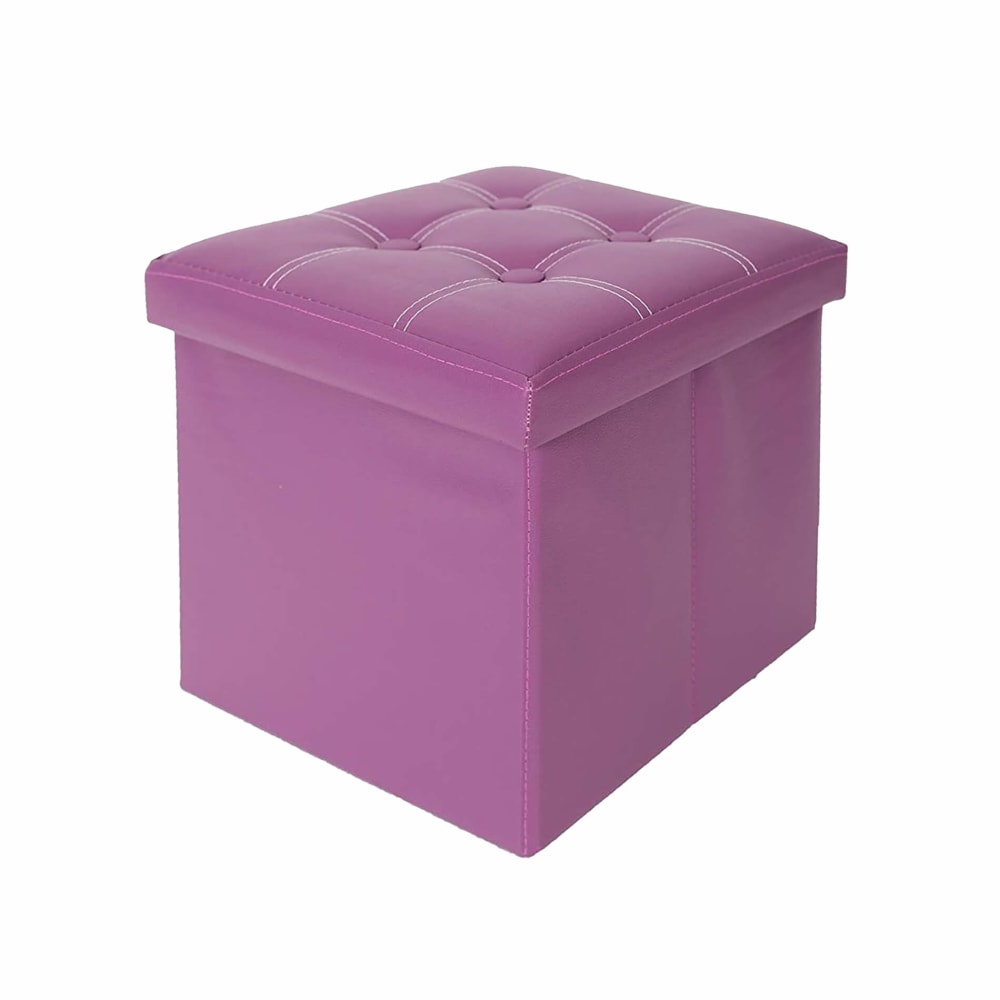 Mobili Rebecca, pouf en tissu ou velours, photo du marchand