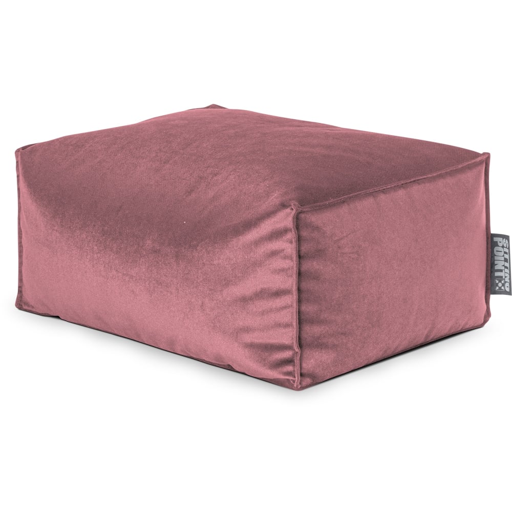 Sitting Point, pouf en tissu ou velours, photo du marchand