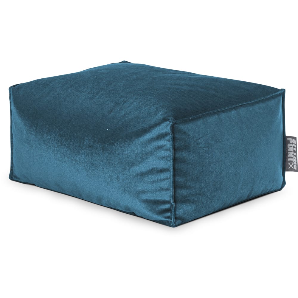 Sitting Point, pouf en tissu ou velours, photo du marchand