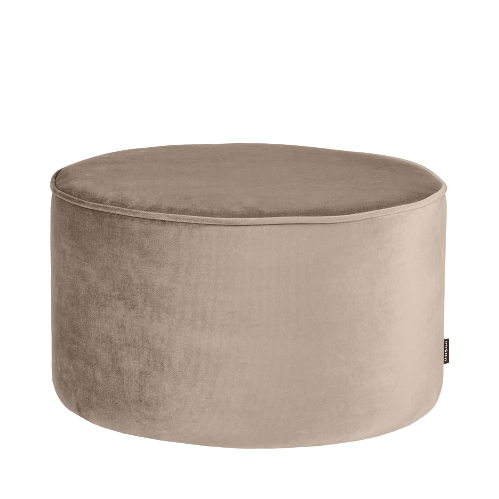 Woood, pouf en tissu ou velours, photo du marchand