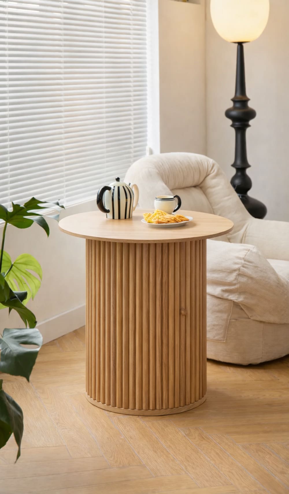 Nordlys, table d’appoint en bois, photo du marchand