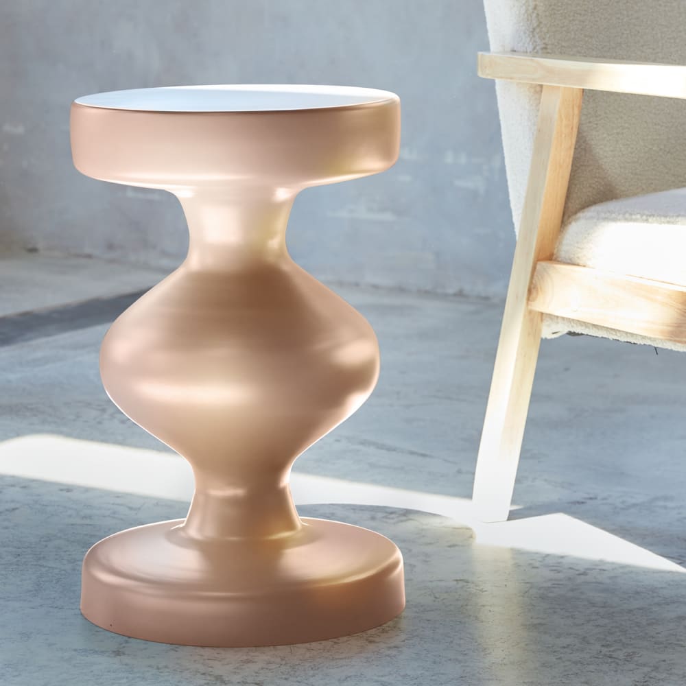 sweeek, table d’appoint en métal, photo du marchand
