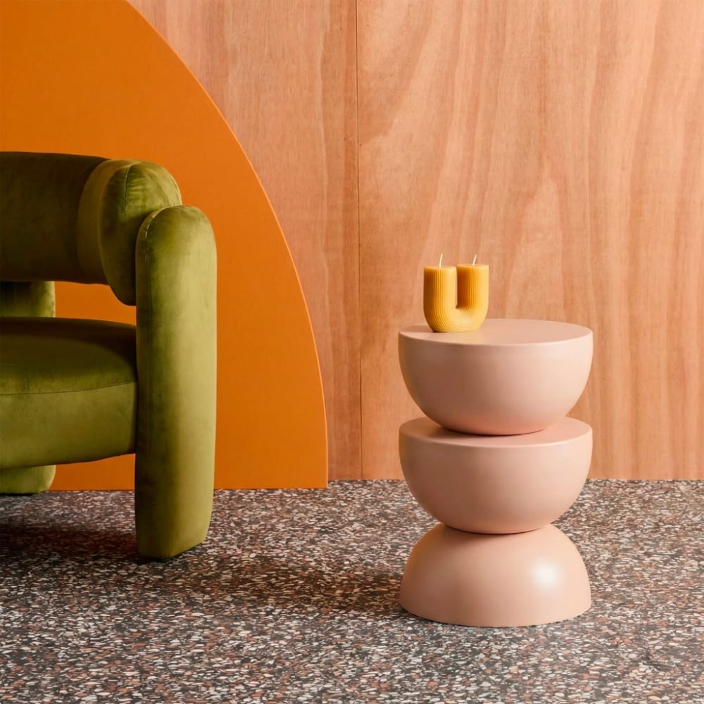sweeek, table d’appoint en métal, photo du marchand