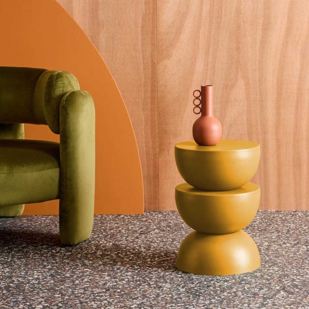 sweeek, table d’appoint en métal, photo du marchand