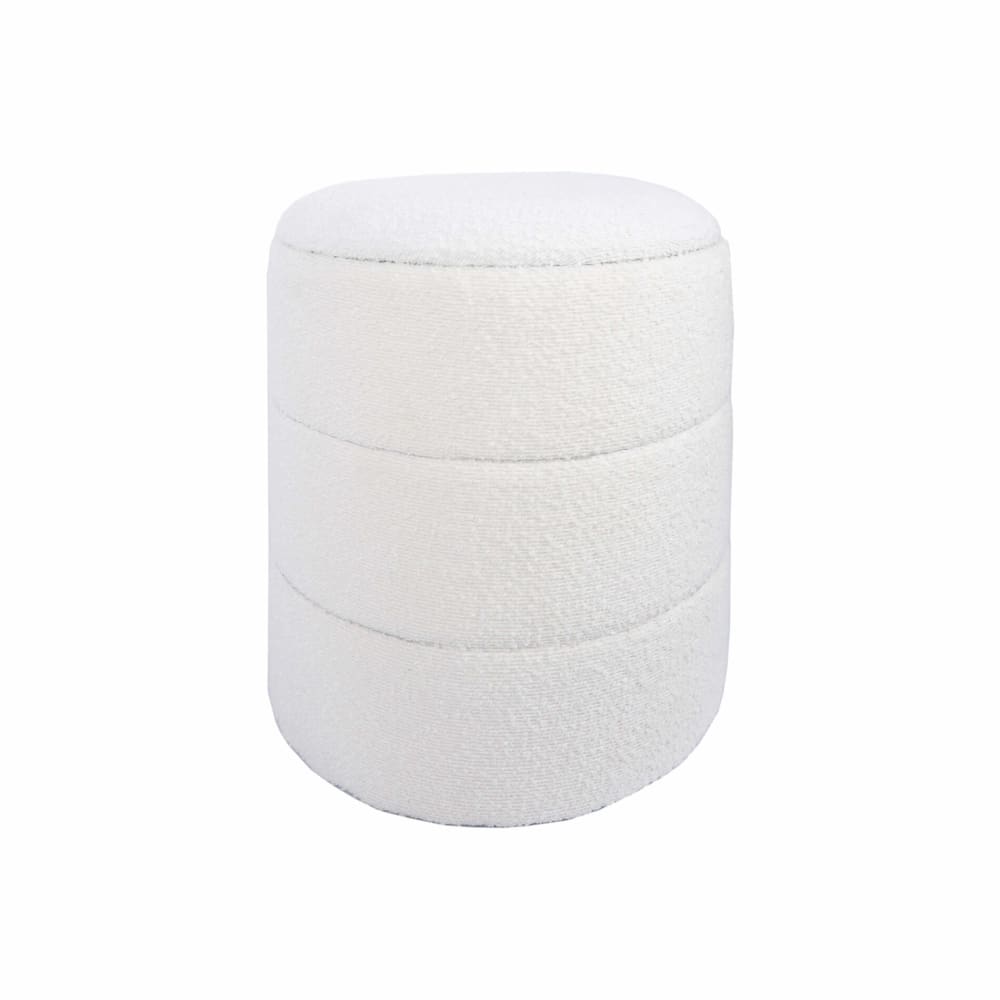 Mobili Rebecca, pouf en tissu ou velours, photo du marchand