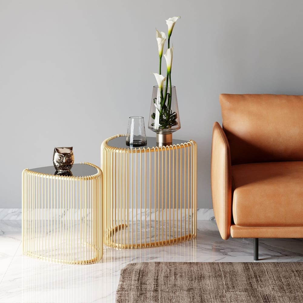 Kare Design, table d’appoint en verre, photo du marchand
