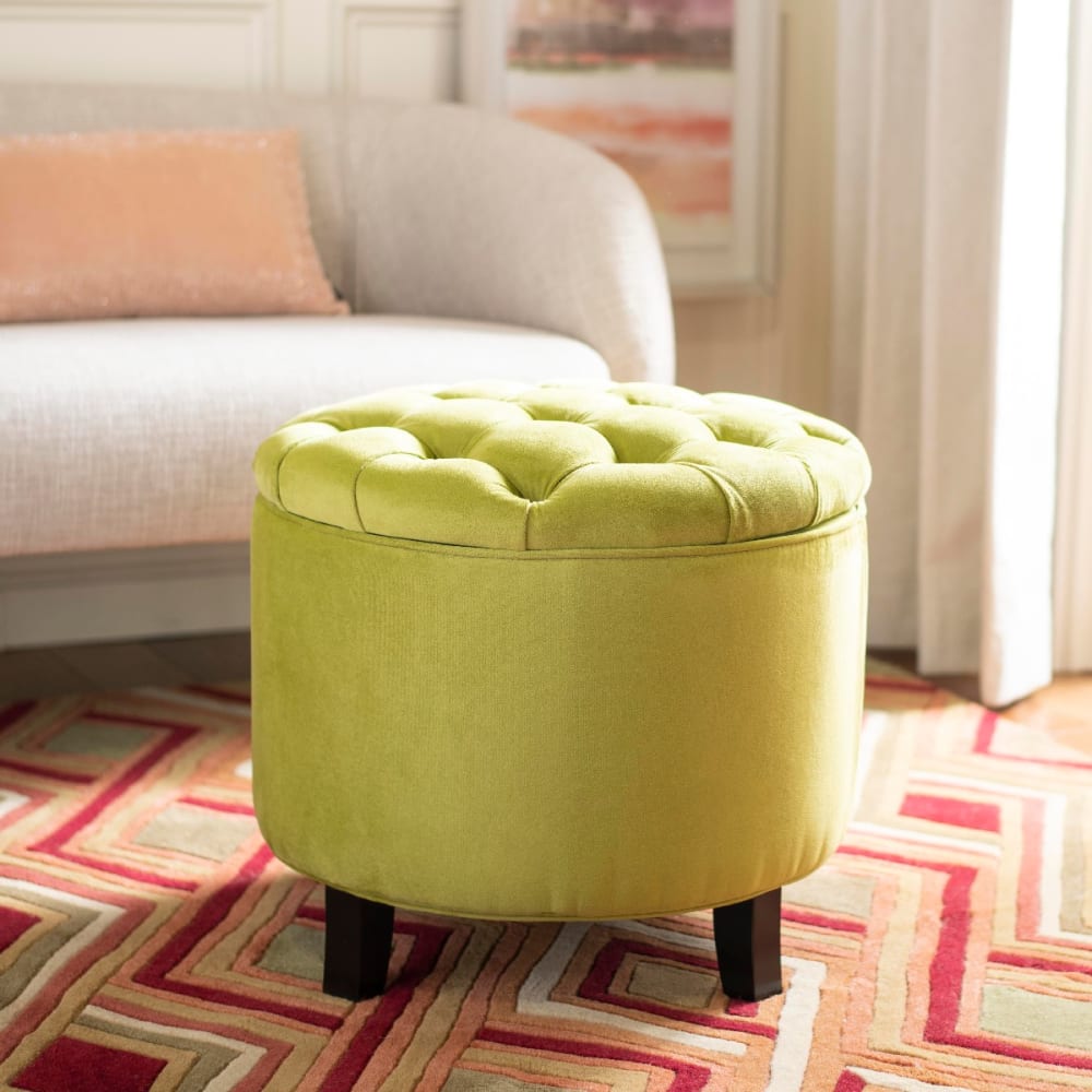 Safavieh, pouf en tissu ou velours, photo du marchand