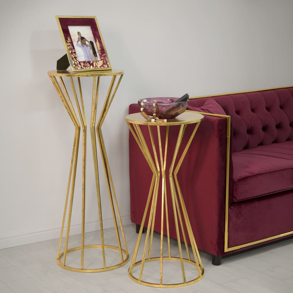 Mauro Ferretti, table d’appoint en métal, photo du marchand