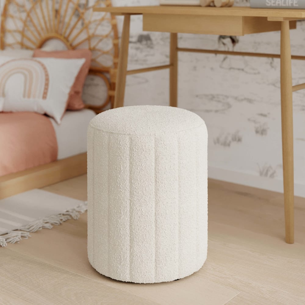 Maison Pavane, pouf en tissu ou velours, photo du marchand