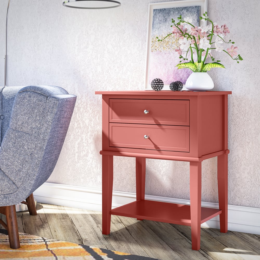Dorel Home, table d’appoint en panneau, photo du marchand