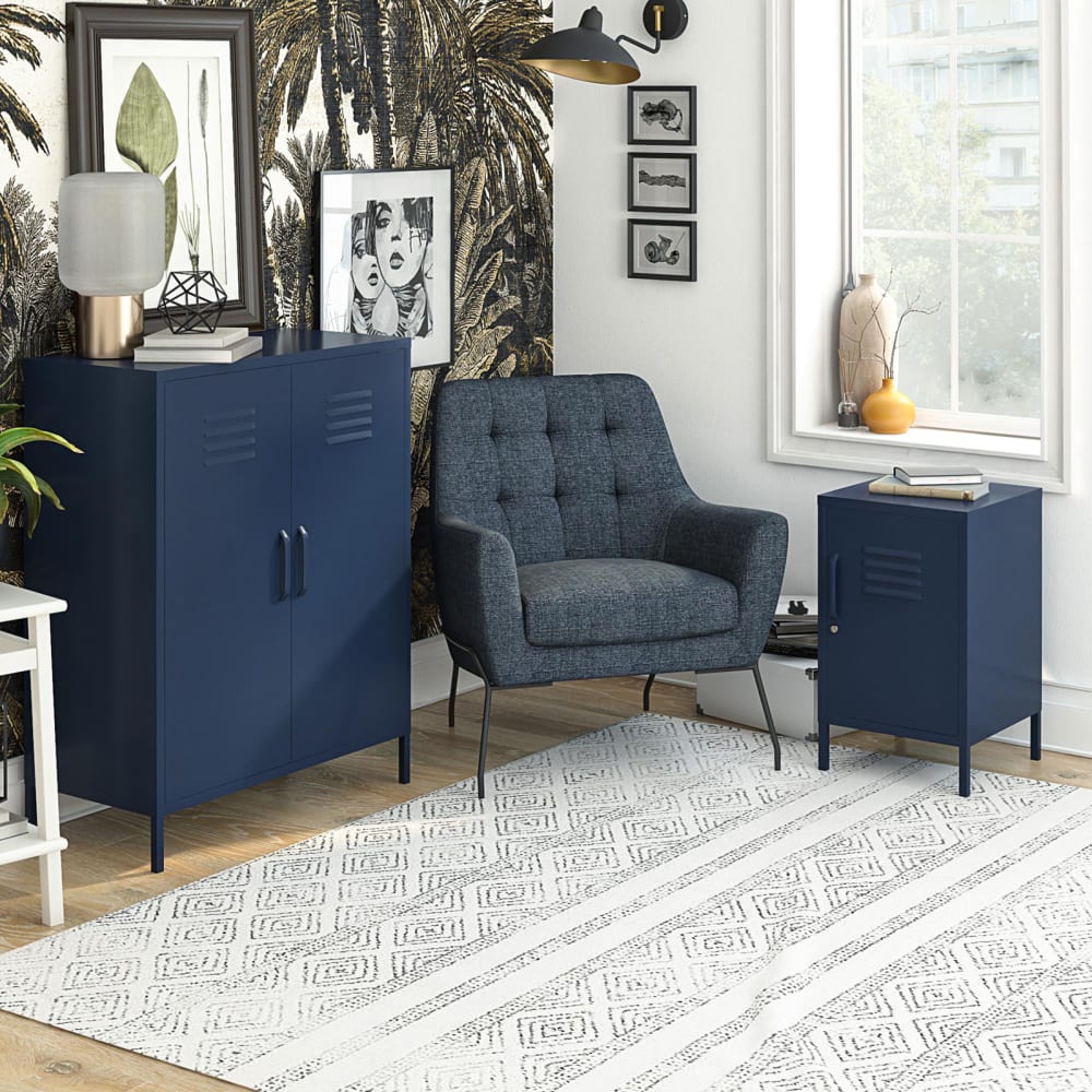 Dorel Home, table d’appoint en métal, photo du marchand