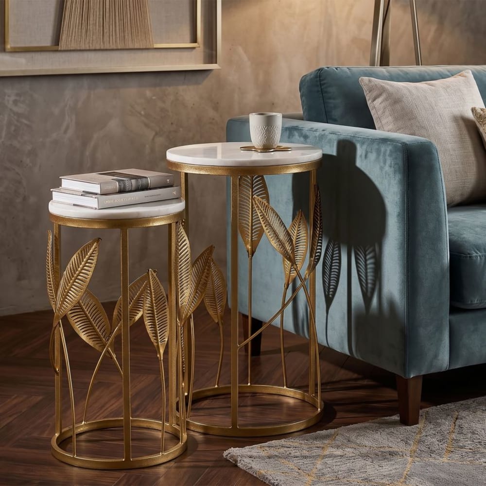 Mauro Ferretti, table d’appoint en métal, photo du marchand