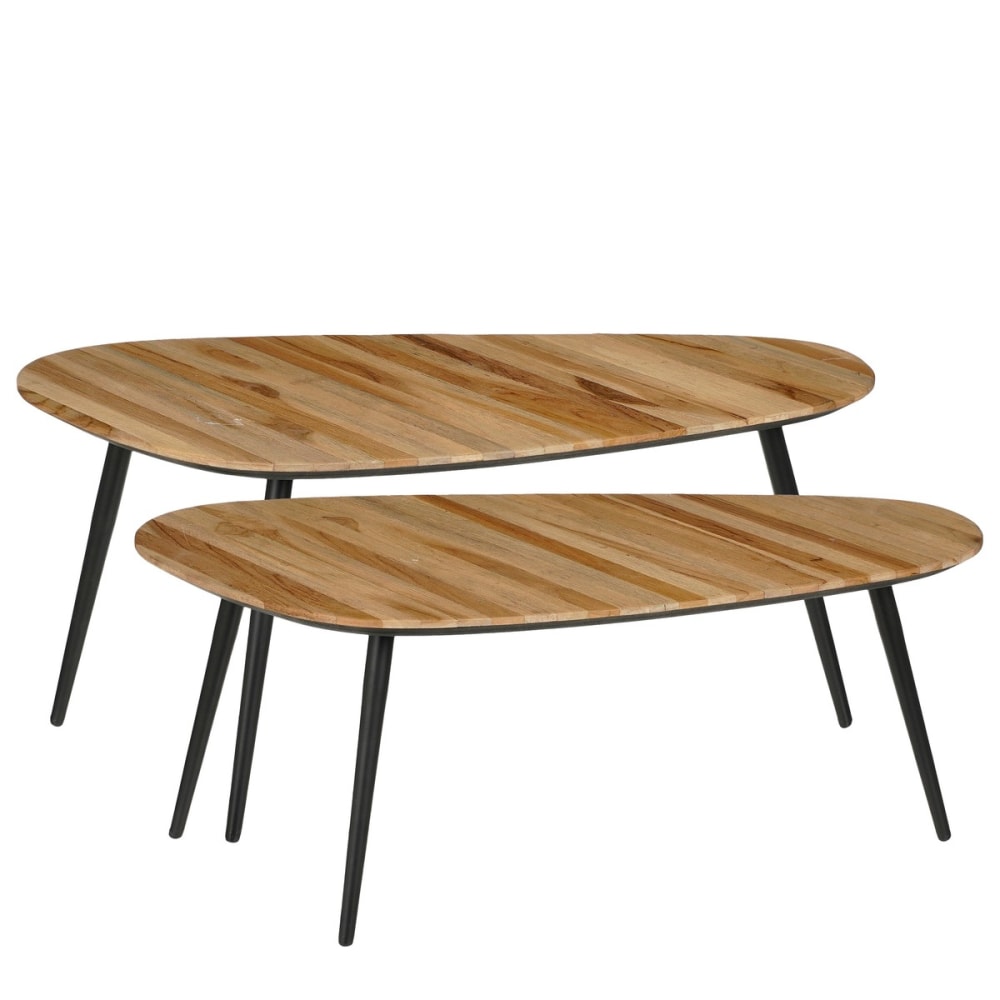 Mica Decorations, table d’appoint en bois massif, photo du marchand