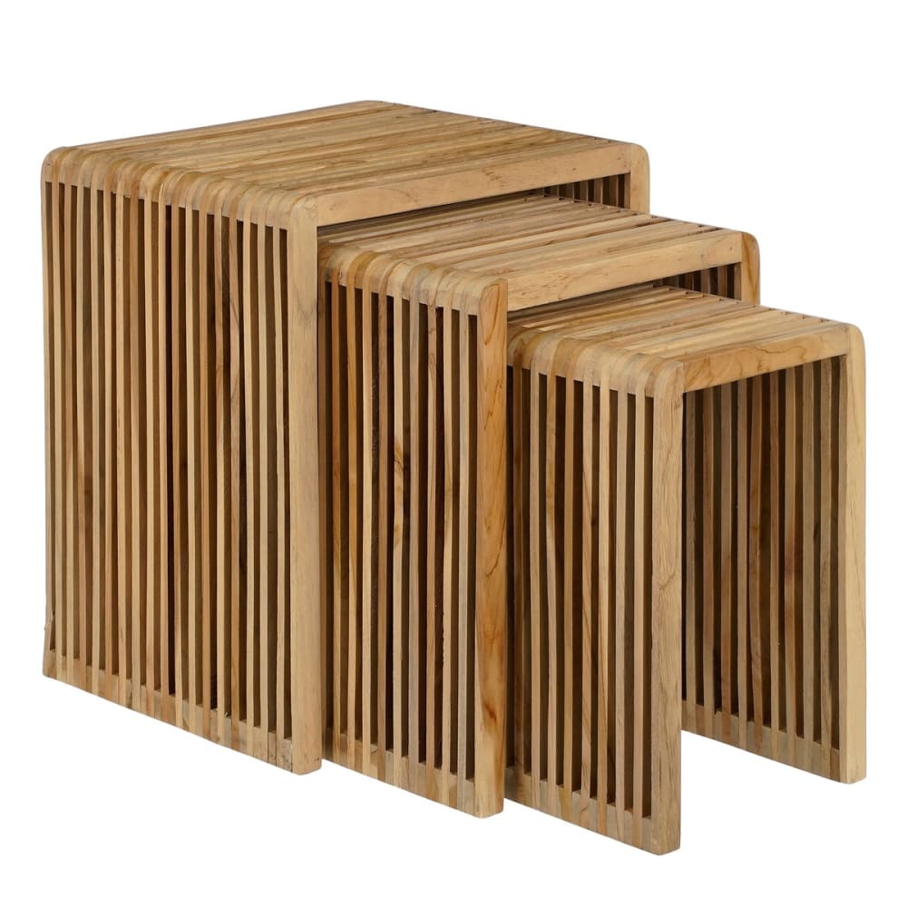 Mica Decorations, table d’appoint en bois massif, photo du marchand