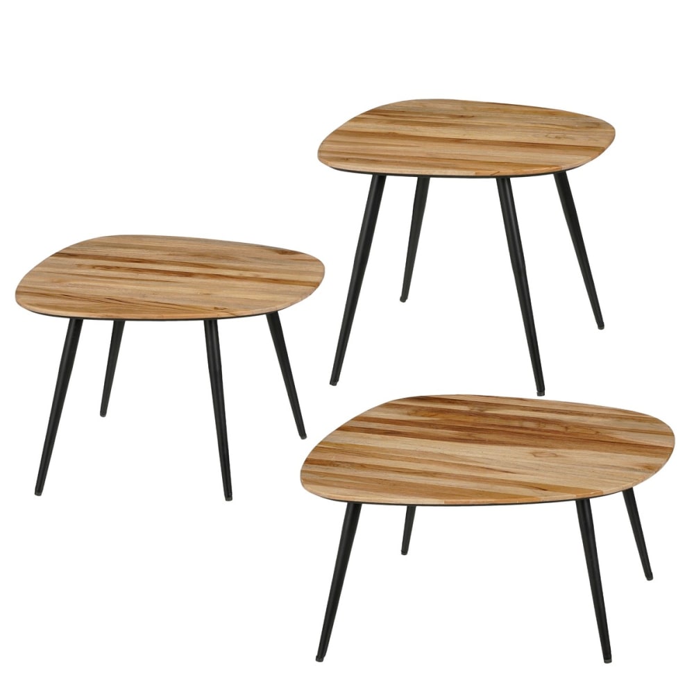 Mica Decorations, table d’appoint en bois massif, photo du marchand