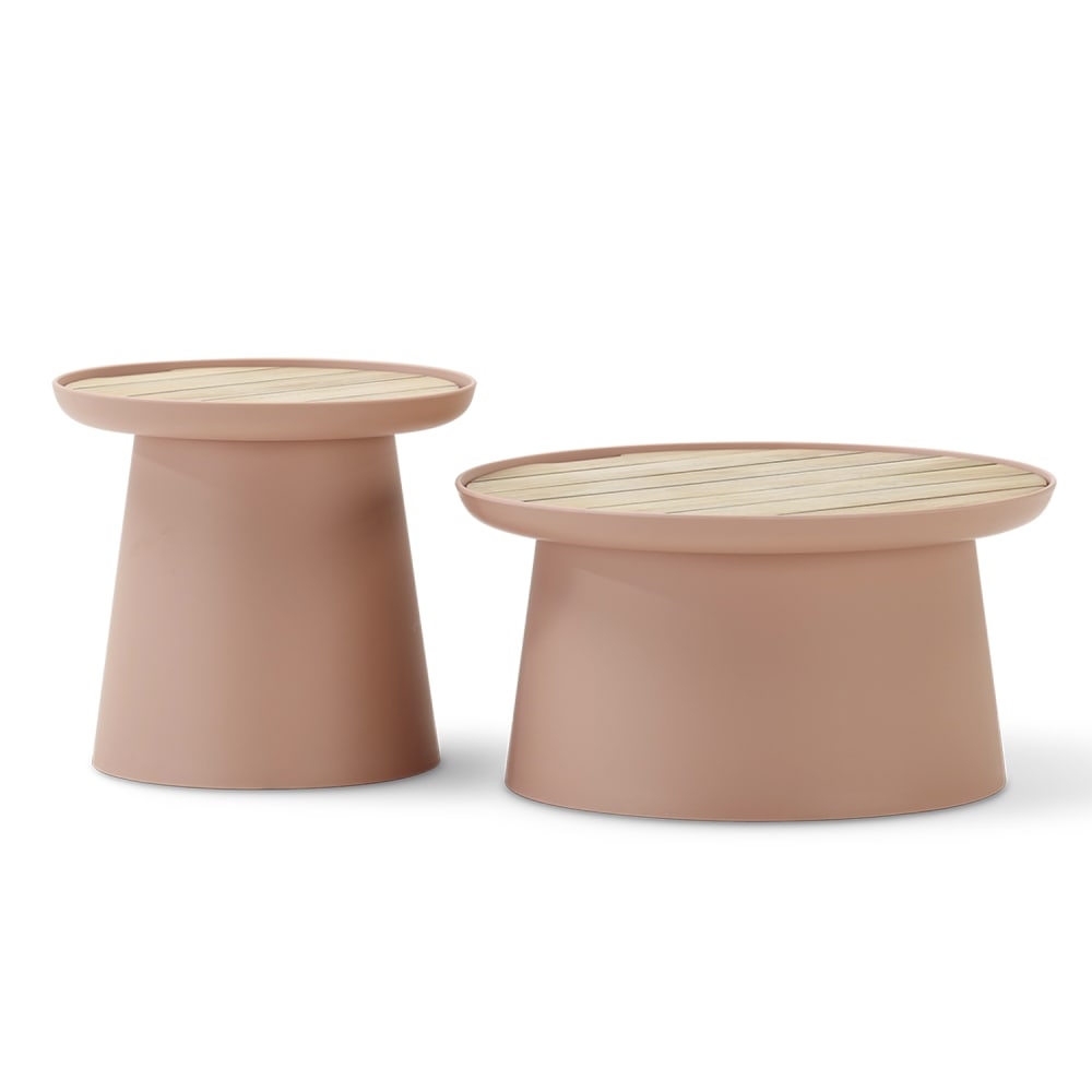 Defora Home, table d’appoint en résine, photo du marchand