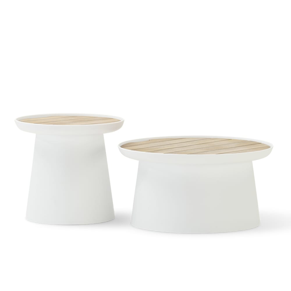 Defora Home, table d’appoint en résine, photo du marchand