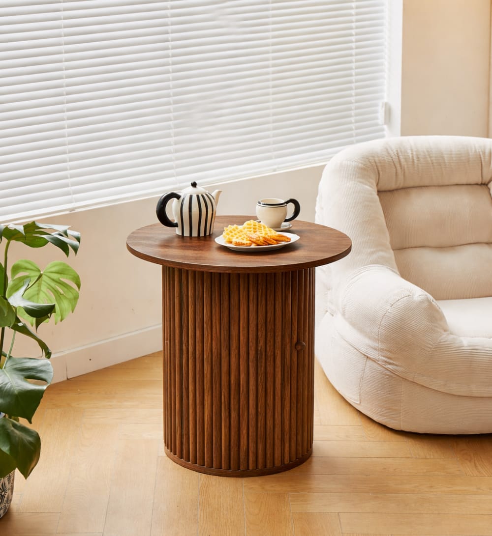 Nordlys, table d’appoint en bois, photo du marchand
