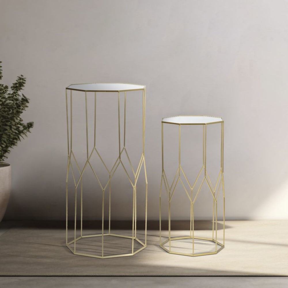 Mauro Ferretti, table d’appoint en verre, photo du marchand